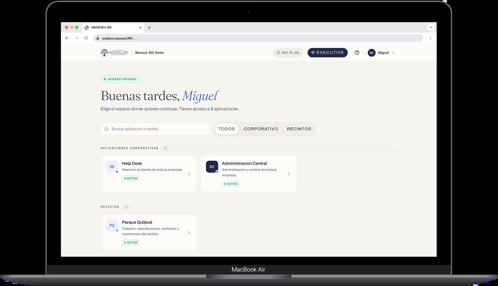 Welcome Page