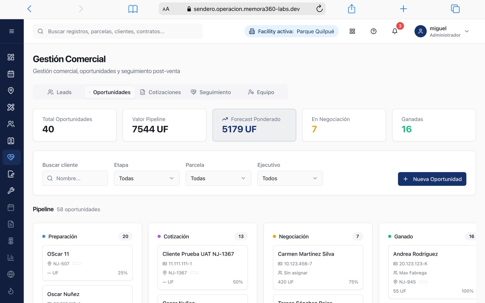 CRM · Pipeline